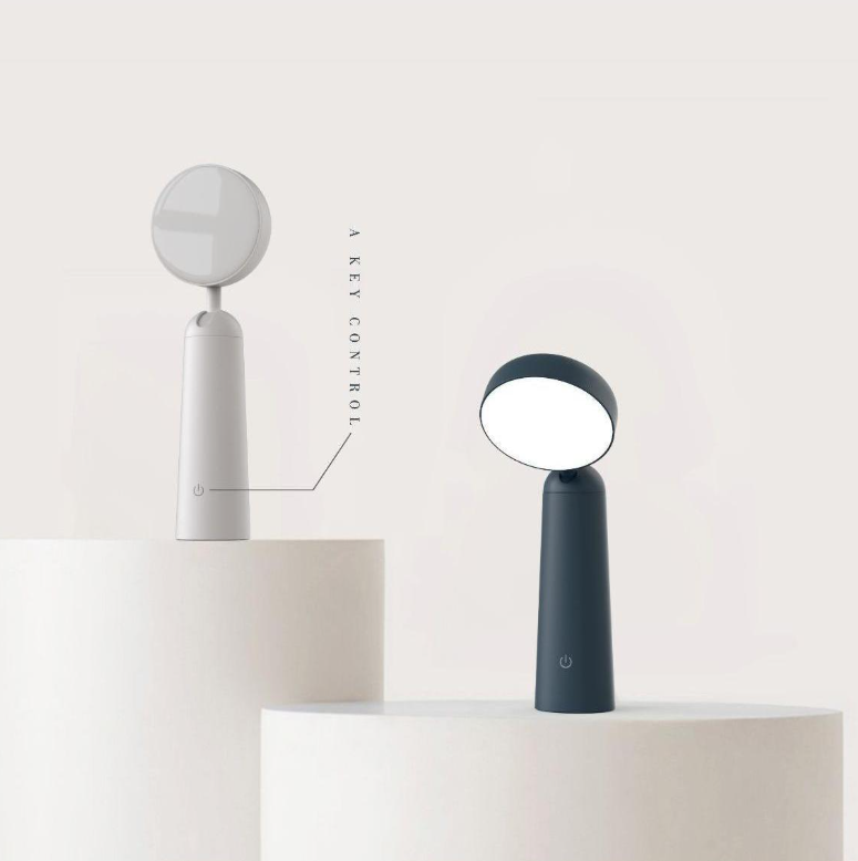 Rechargeable LED Mushroom Portable Table Lamp