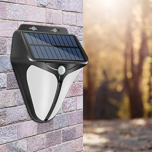 Solar Outdoor Waterproof LED Wall Light with Body Sensor