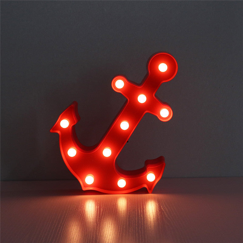 Scandinavian Modern LED Wall Sconce Lamp in Blue or Red