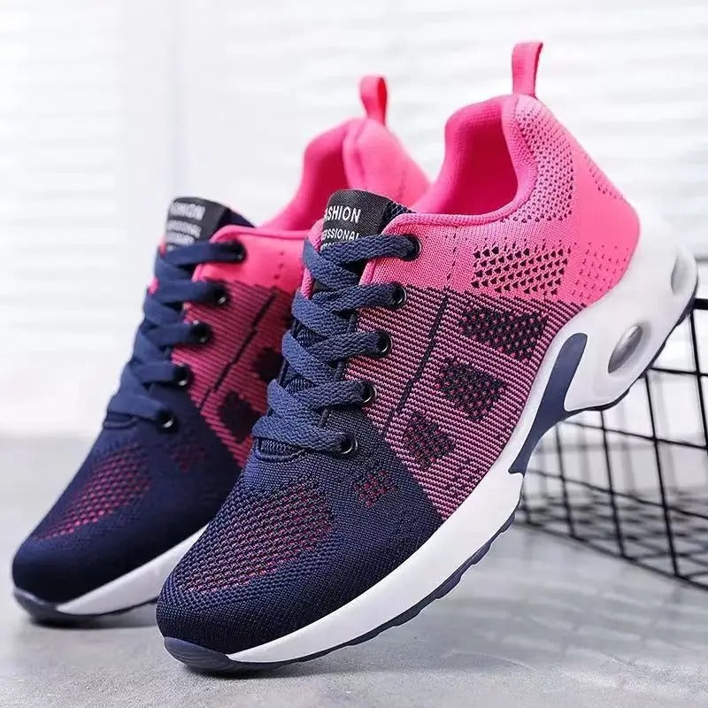 Women's Breathable Orthopedic Running Shoes with Shock Absorption