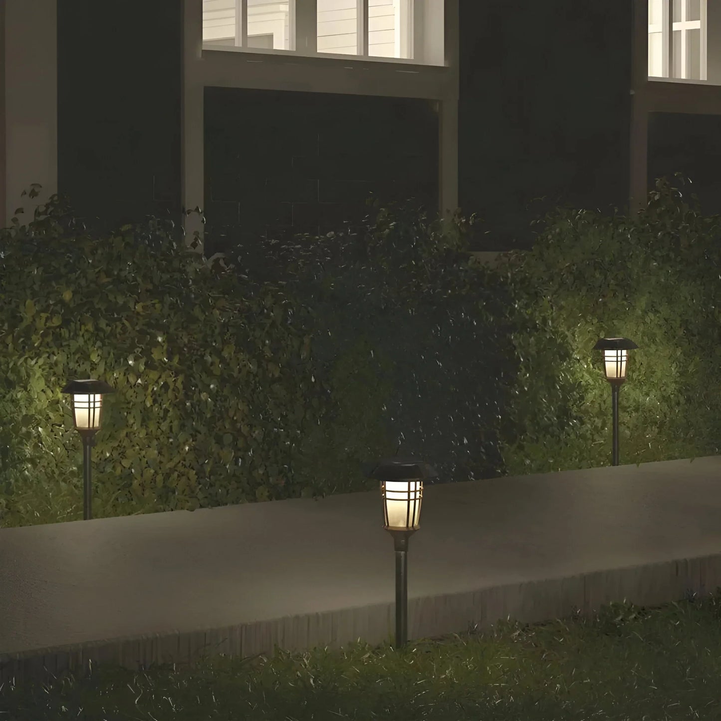 Solar-Powered Weatherproof Garden Lights Set