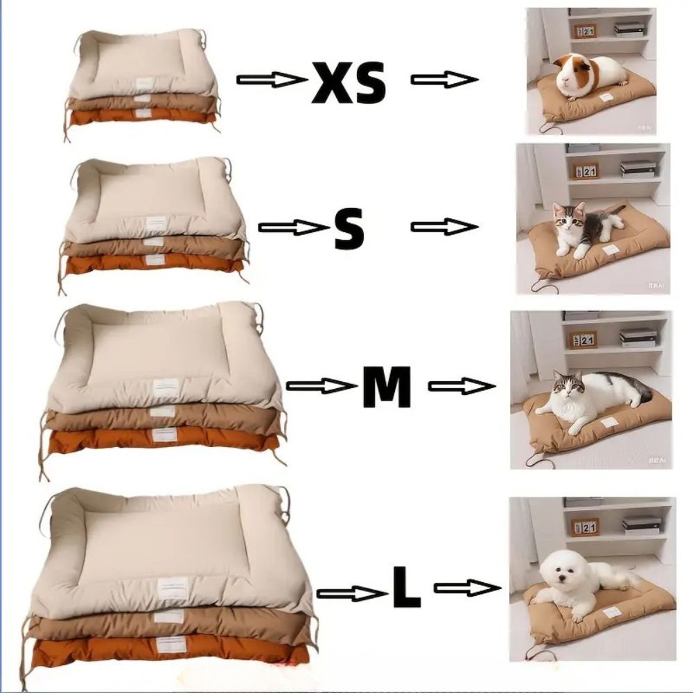 Water-Resistant Microfiber Pet Mat for Dogs and Cats