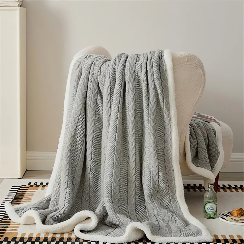 Ultra-Soft Mellow Sherpa Blanket for Cozy Comfort