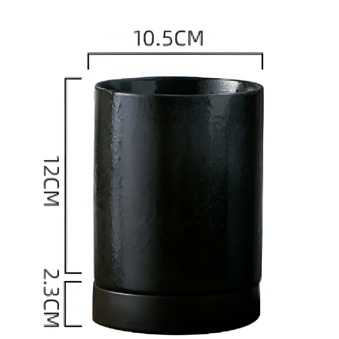 Ceramic Japanese Utensil Holder with Drainage Holes