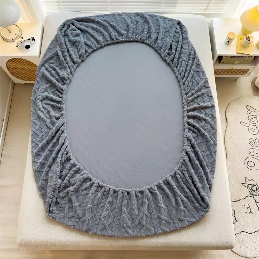 Premium Velvet Sherpa Quilted Sheet Set