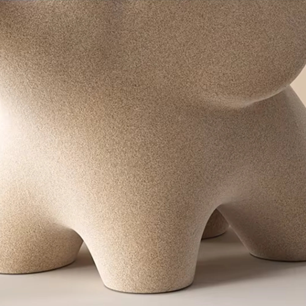 Minimalist Resin Elephant Figurine for Luck and Prosperity
