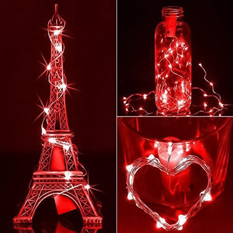 LED Bottle Light Cork Night Light for DIY Decor and Gifts
