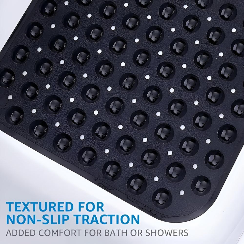 Non-Slip Bathtub Mat with Strong Suction Cups