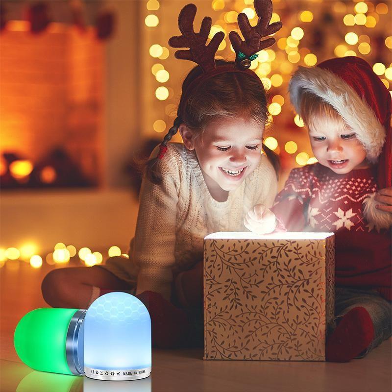 Multicolor Rechargeable Night Light with Adjustable Brightness