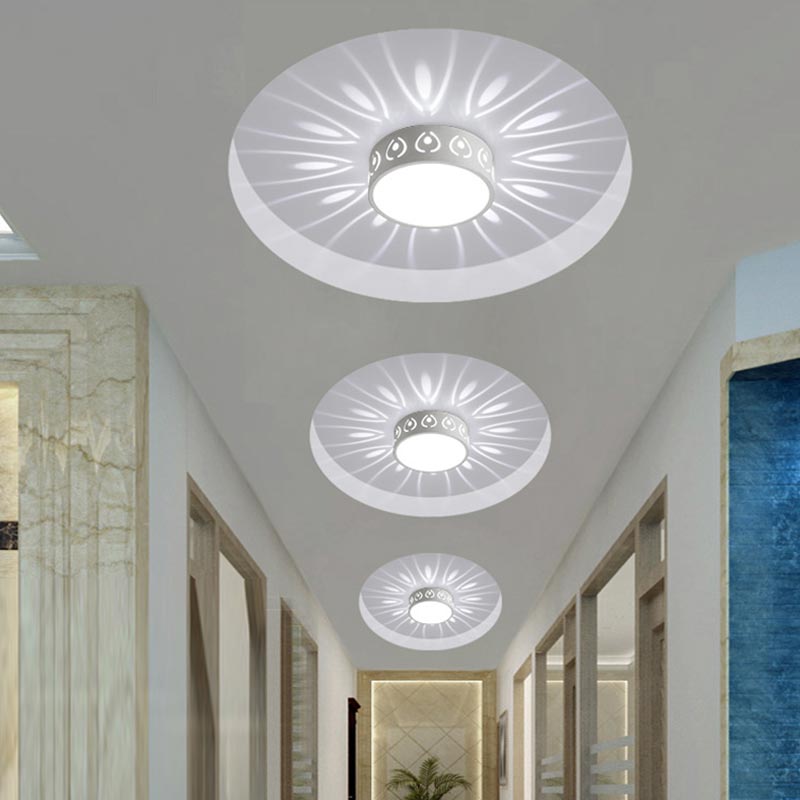 Modern LED Ceiling Light Fixture for Entryway and Hallway