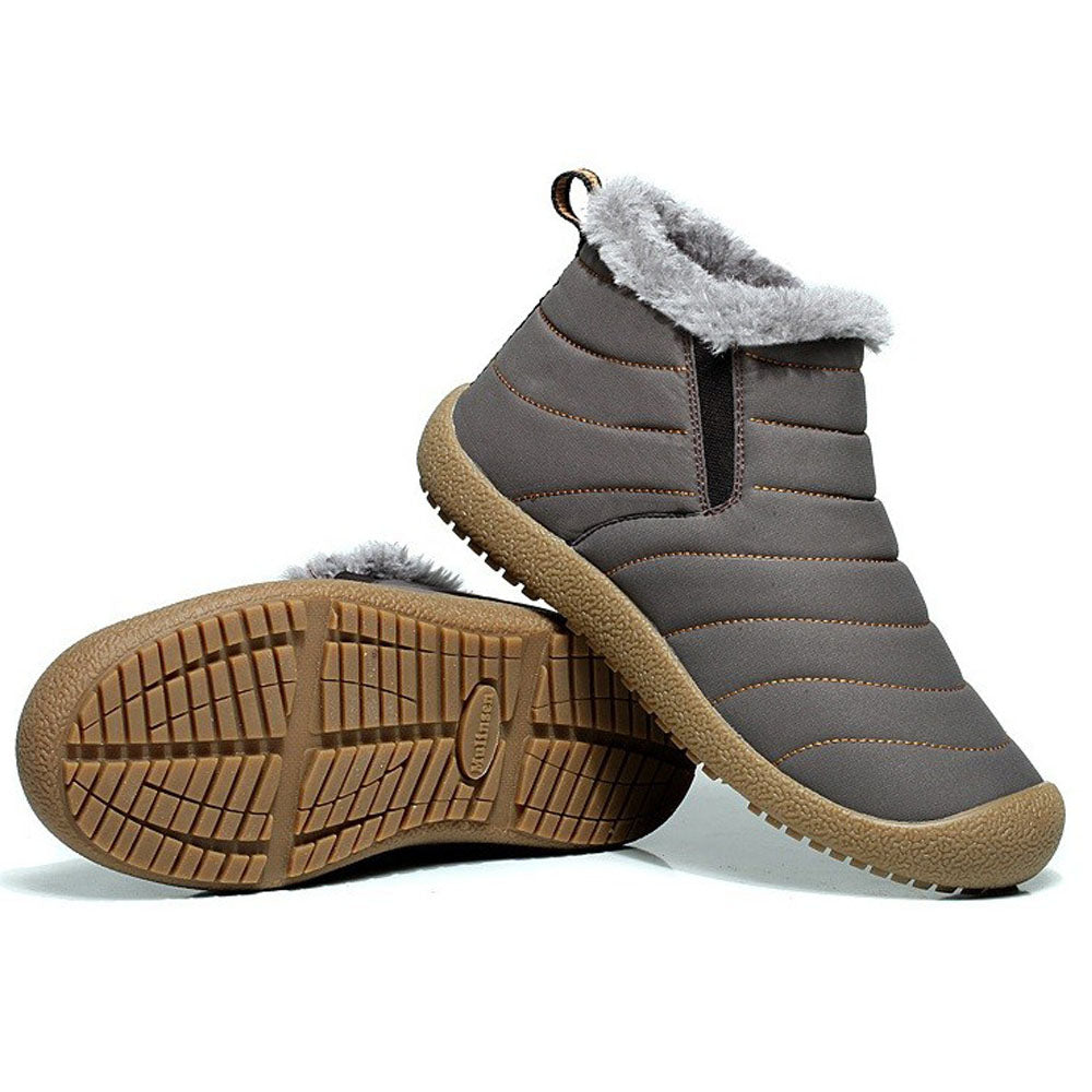Men's Waterproof Insulated Ankle Snow Boots