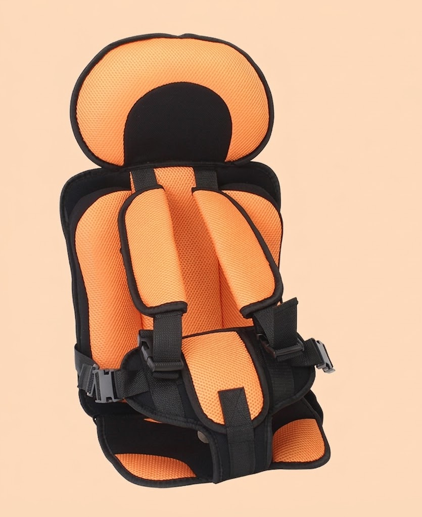 Portable Kids Car Seat Booster with Safety Harness