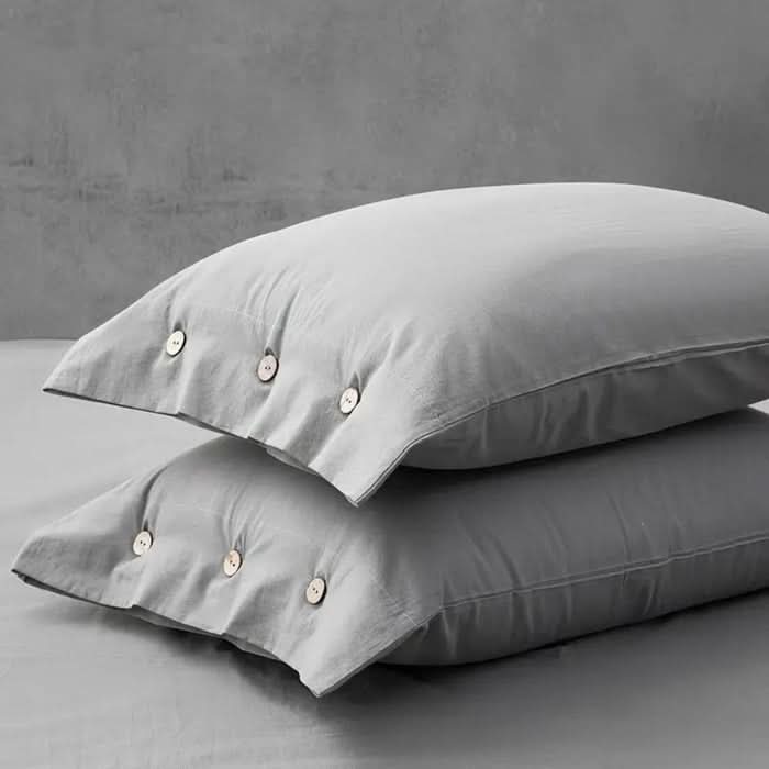 Ultra-Soft Cotton Pillowcase for Skin and Hair Care
