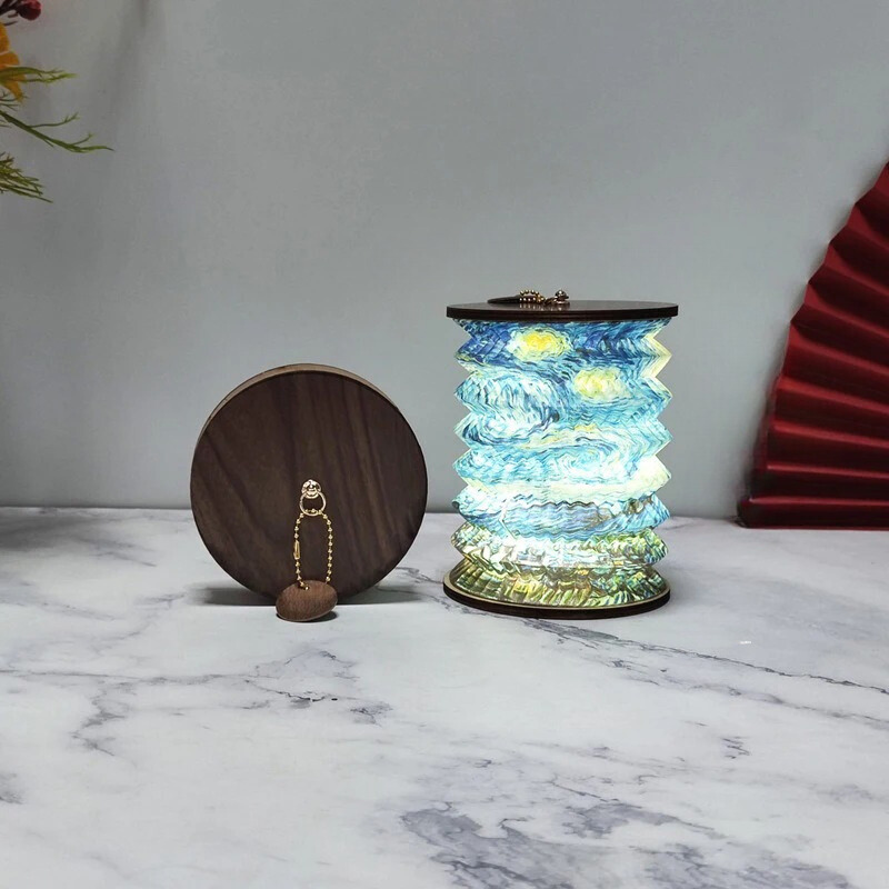 Foldable Touch Control LED Table Lamp with USB Rechargeable Battery