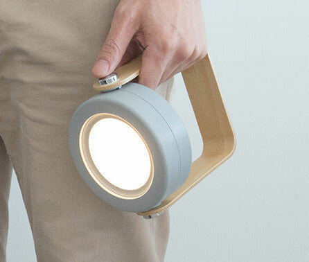 Foldable Portable LED Table Lamp with Touch Switch and Retractable Shade