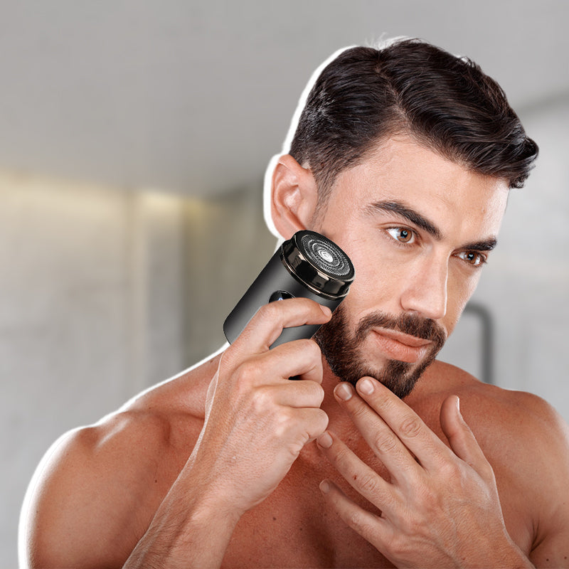 Mini Portable Electric Shaver with Type C Charging and Washable Cover