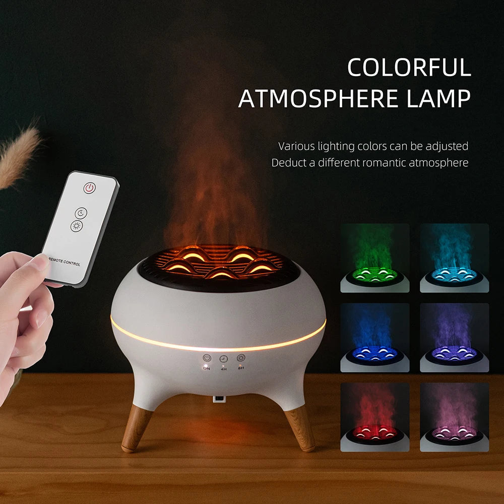 Dynamic Jellyfish Aroma Diffuser with LED Lighting