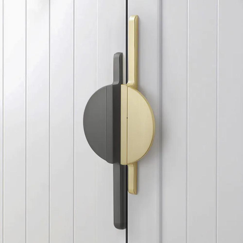 Half Moon Zinc Alloy Cabinet Handles and Pulls