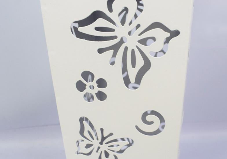 Solar LED Butterfly Rose Pattern Outdoor Decorative Lamp