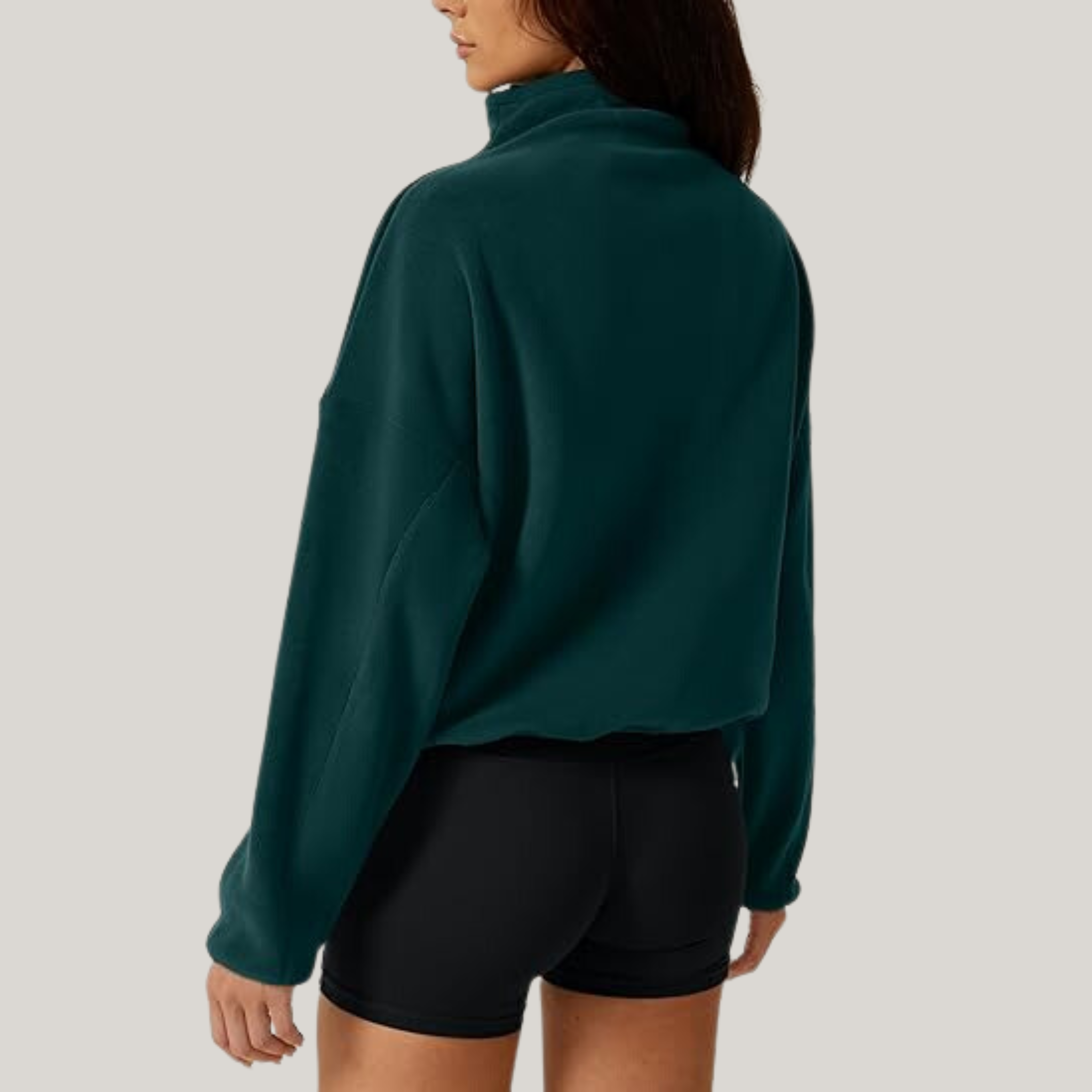 Rhea - Half-Zip Fleece Sweater