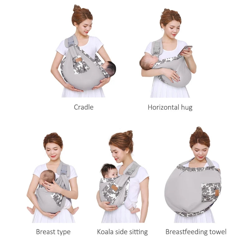 Infant Sling Carrier for Optimal Spine Support