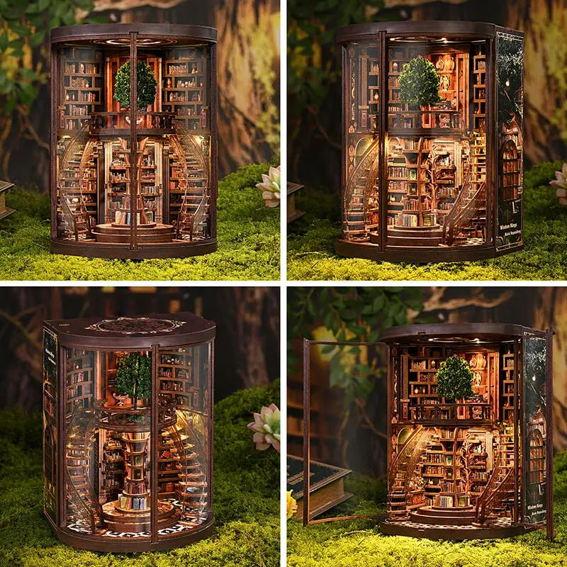 Wisdom Library Architectural Book Nook Kit