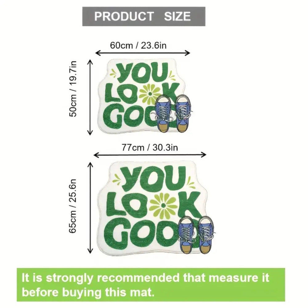 You Look Good Non-Slip Bath Mat