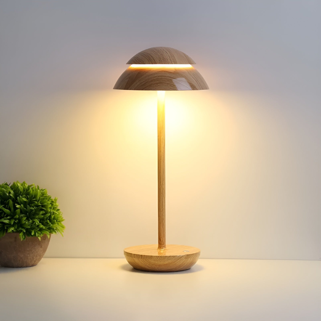 Wireless Rechargeable LED Table Lamp with Stylish Design