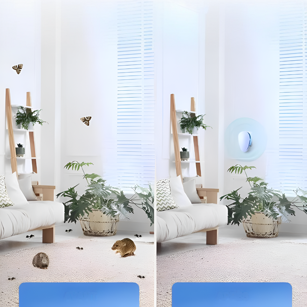 Ultrasonic Plug-In Pest Repeller for Mice, Spiders, Ants, and More
