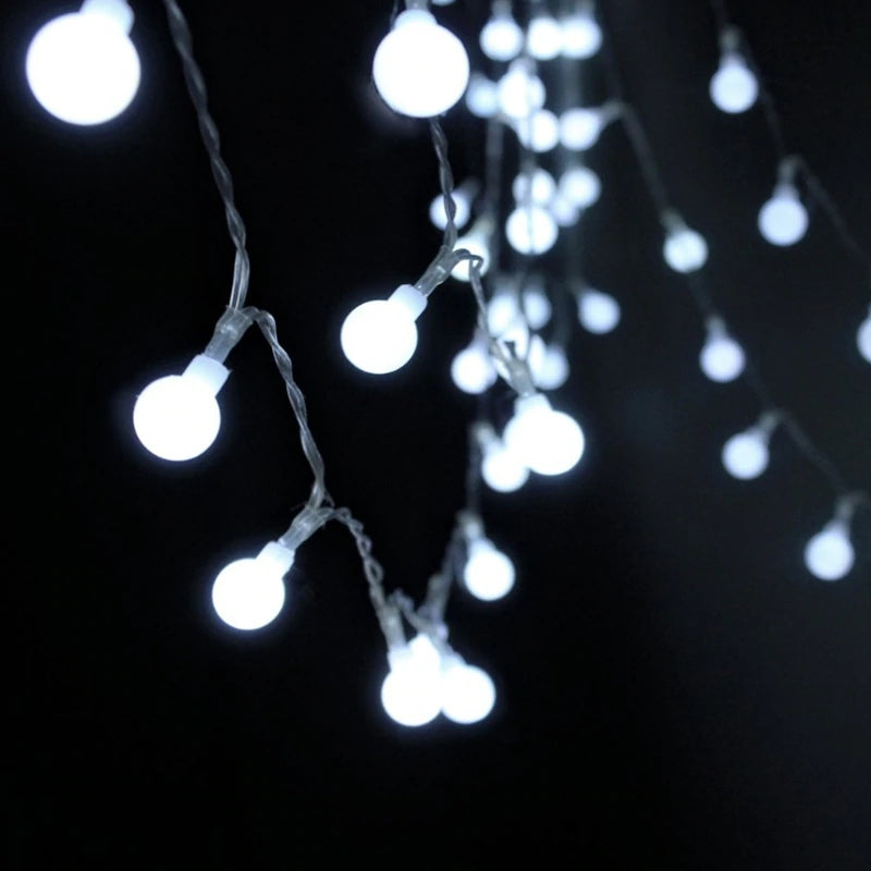 Mini Globe String Lights - Warm White, Multicolor LED, 1.5m to 10m Lengths
