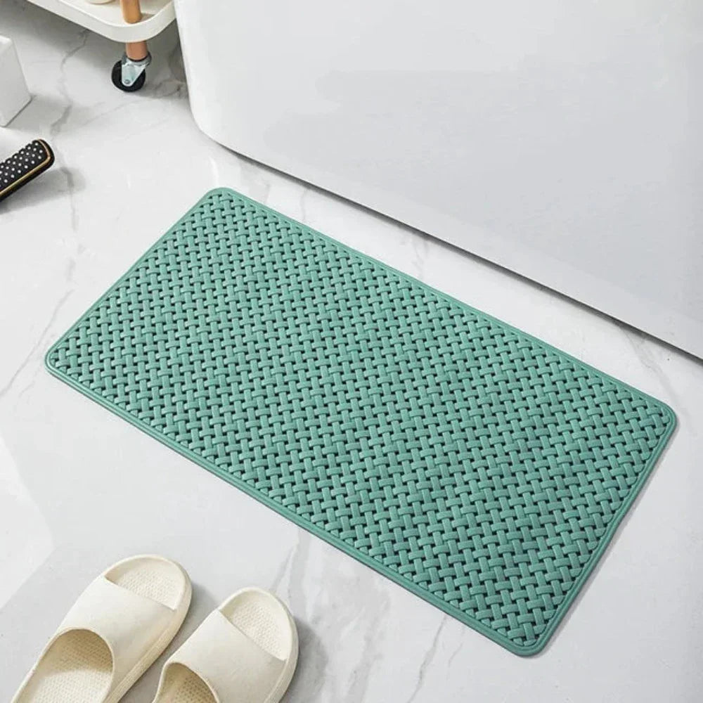 Non-Slip Bathtub Mat with Suction Cups for Safety and Easy Cleaning