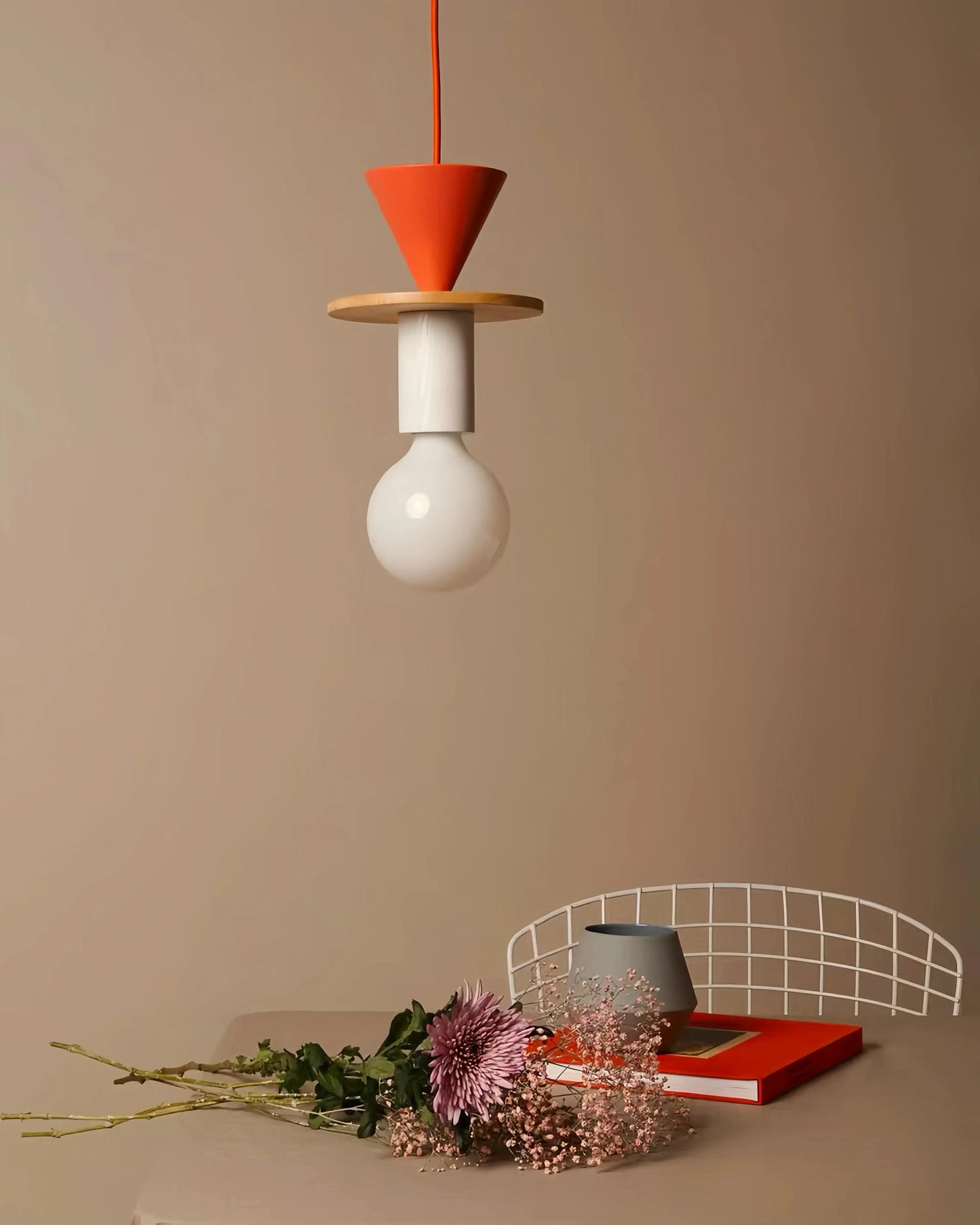 Geometric Memphis Chandelier - Designer Elegance