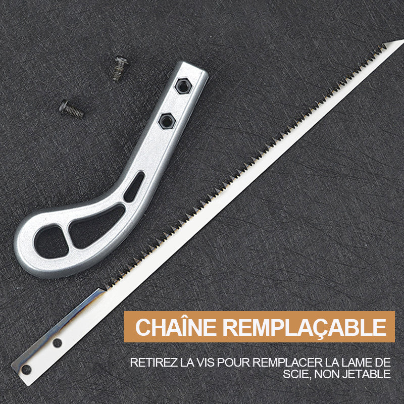 Portable Mini Wood Saw with Non-Slip Handle