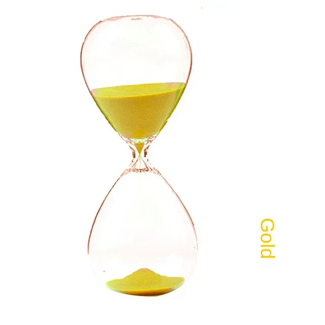 NordicGlass Droplet Timer - Elegant Borosilicate Glass Design