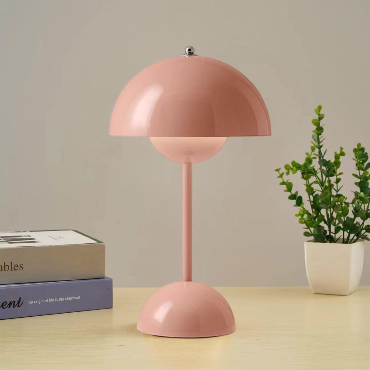 Scandinavian Adjustable Table Lamp with Gold Base