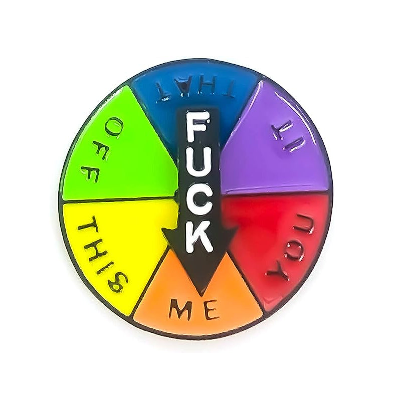 Spinning Anxiety Relief Brooch Pin
