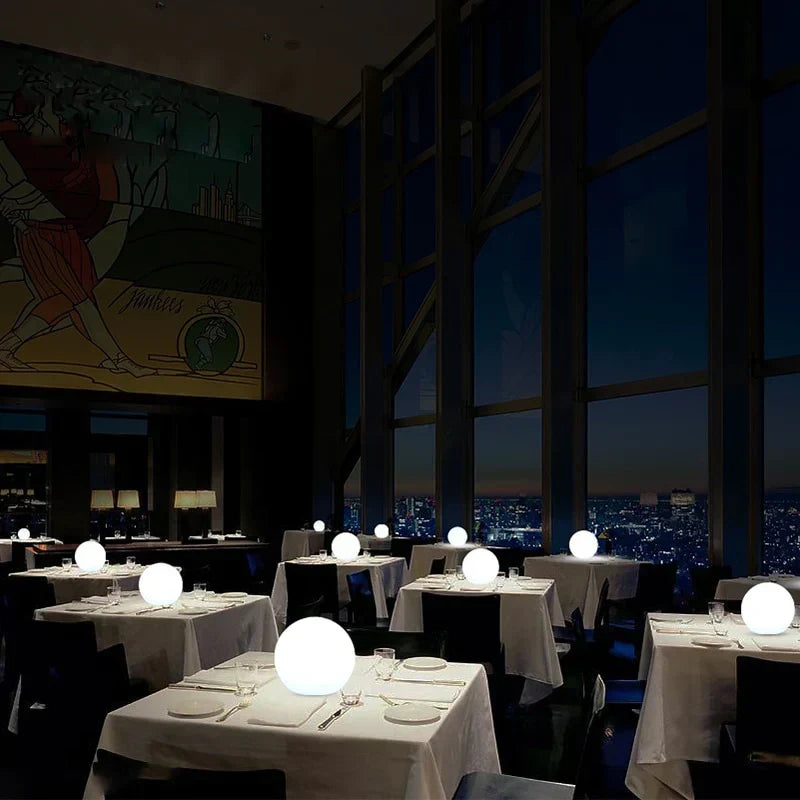Wireless Weatherproof LED Globe Light with 16 Colors