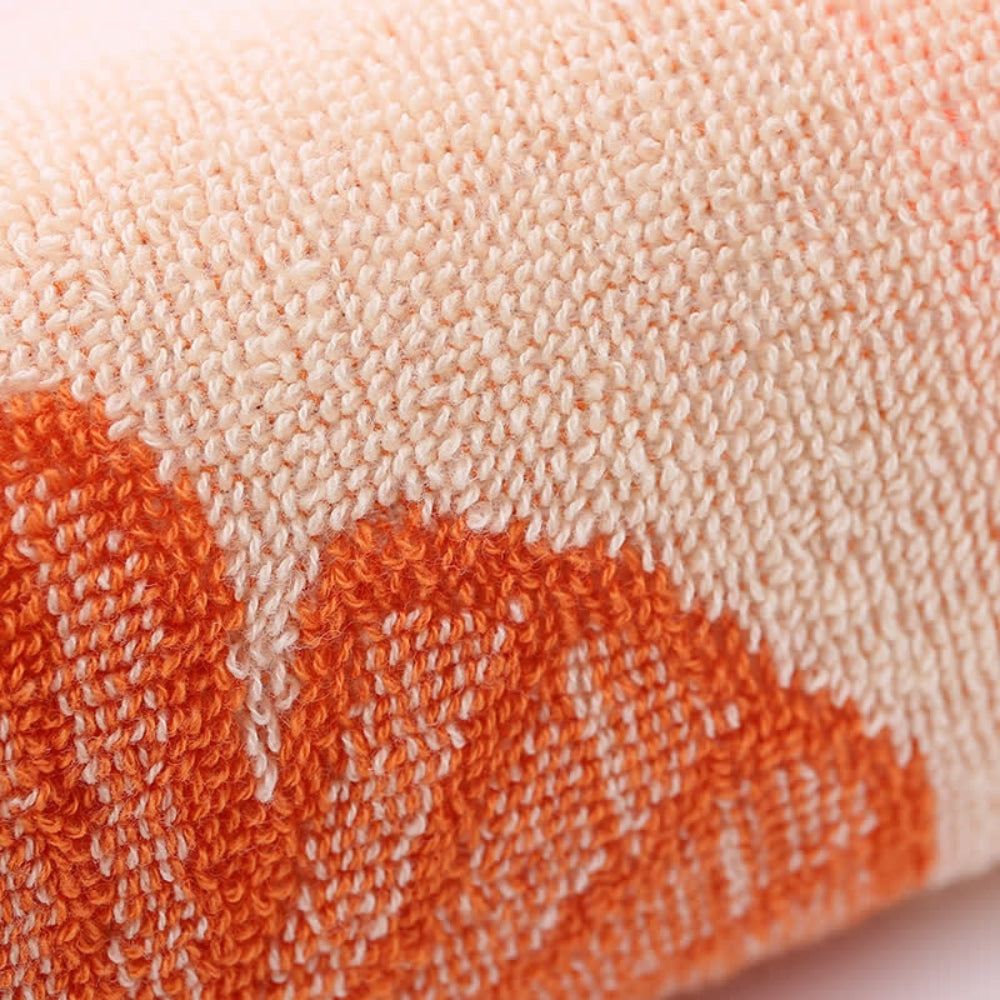 Ginkgo Leaf Cotton Bath Towel - Soft & Absorbent