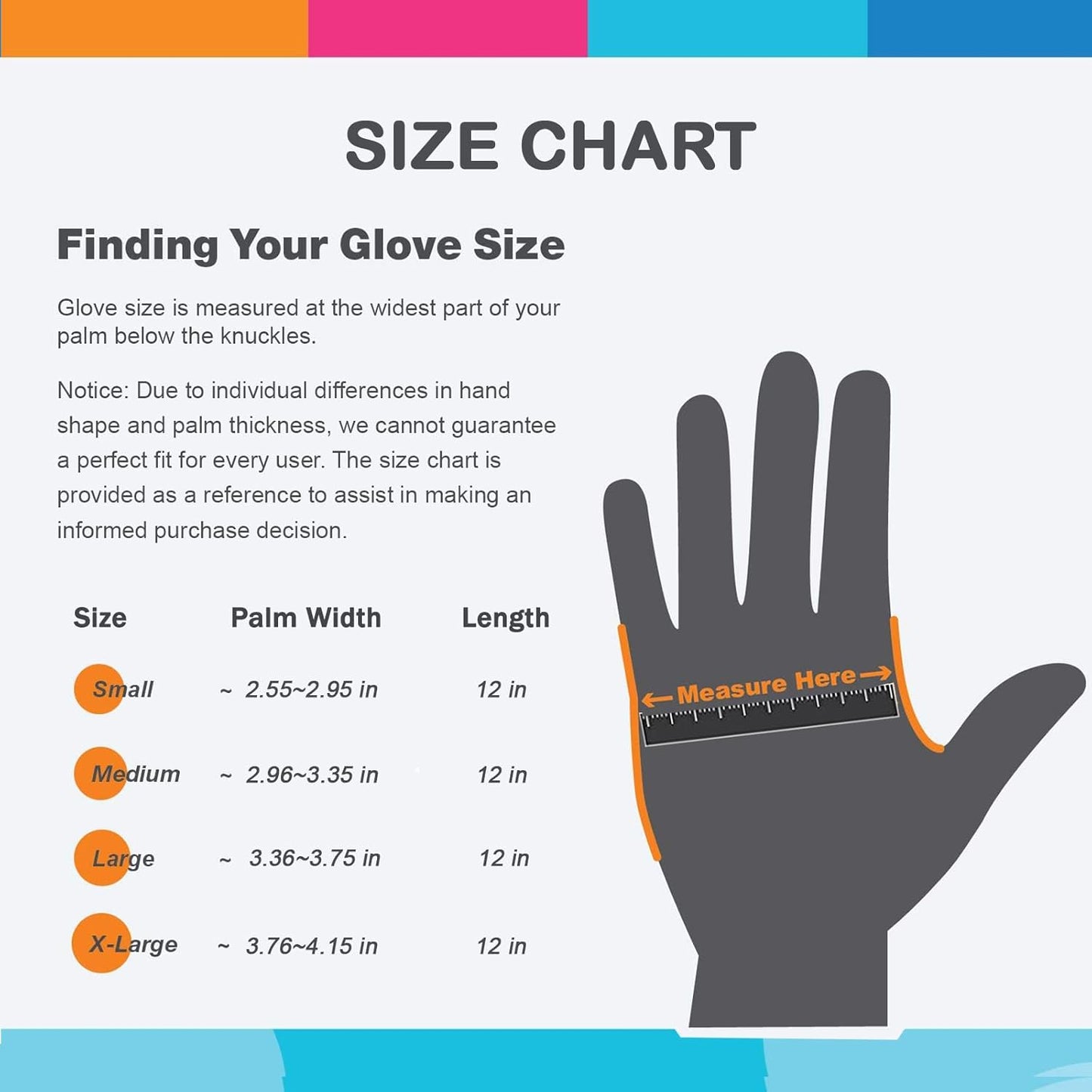 Non-Slip Rubber Cleaning Gloves Set for Dishwashing and Household Chores