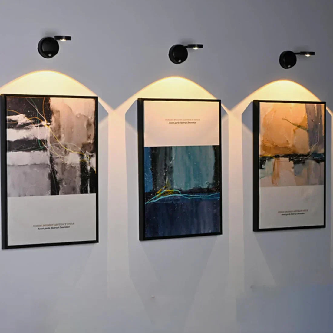 Rechargeable LED Wall Spotlight with Motion Sensor