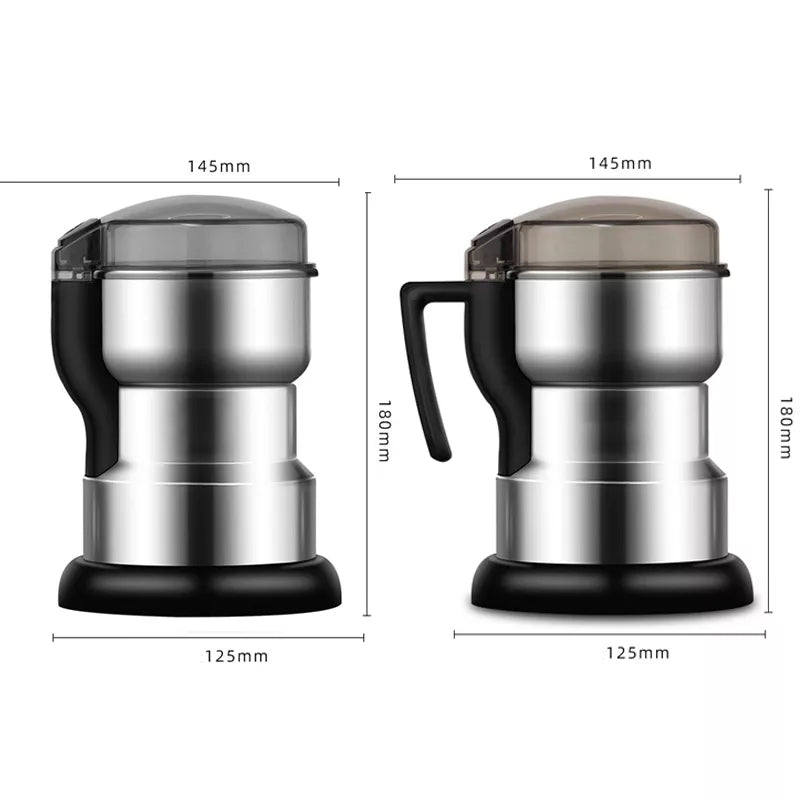 400W Stainless Steel Electric Coffee and Spice Grinder