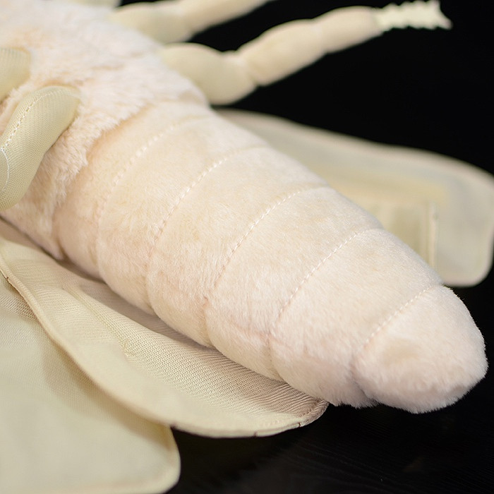 Silk Moth Plush Stuffed Toy for Ages 3+