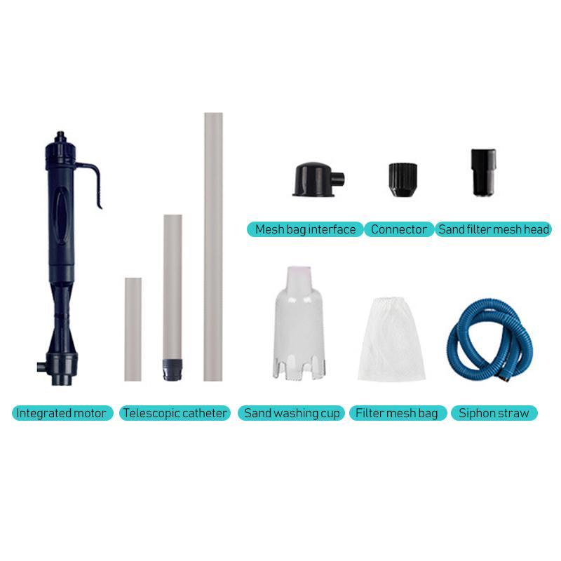 Automatic Aquarium Water Changer with Electric Gravel Cleaner
