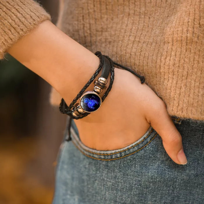 Lapis Lazuli and Sodalite Energy Bracelet for Positivity and Balance