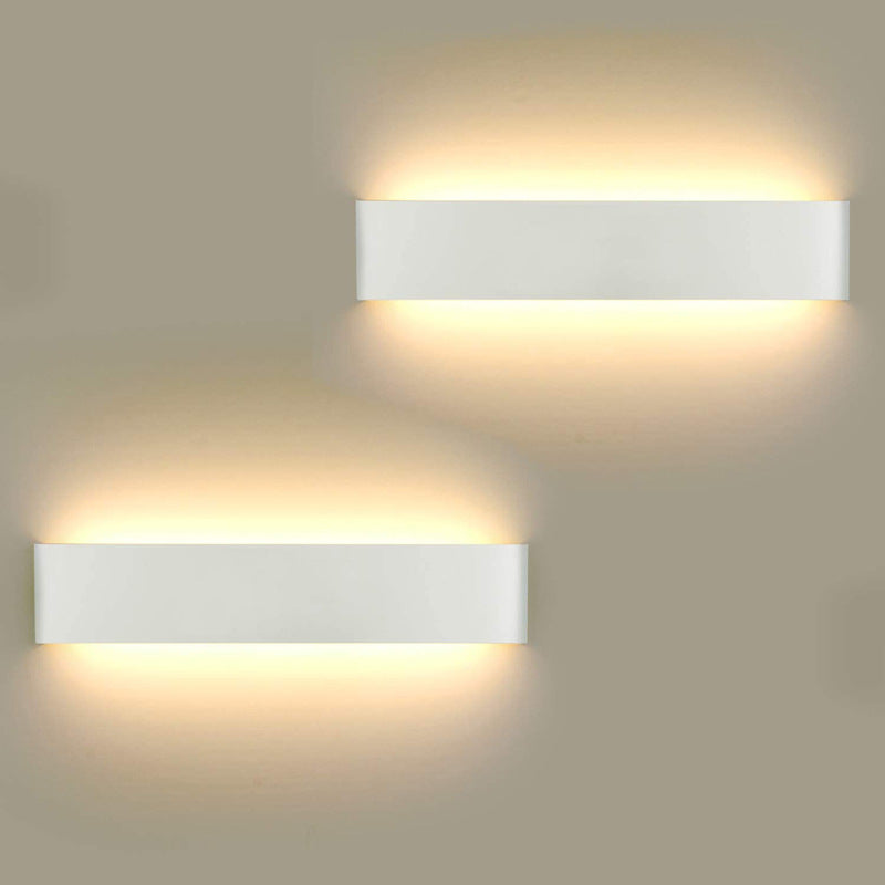 Modern LED Wall Lamp with Remote Control - Indoor Aluminum Light