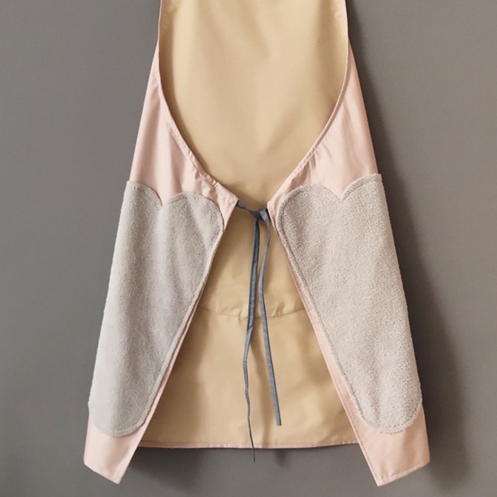 Hello Spring Waterproof Floral Kitchen Apron