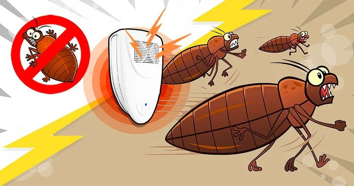Ultrasonic Bed Bug Repeller - Safe and Effective Pest Control