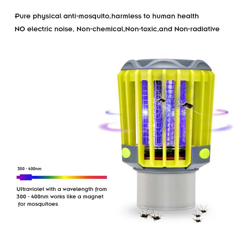 Rechargeable 3-in-1 Mosquito Extermination Lamp