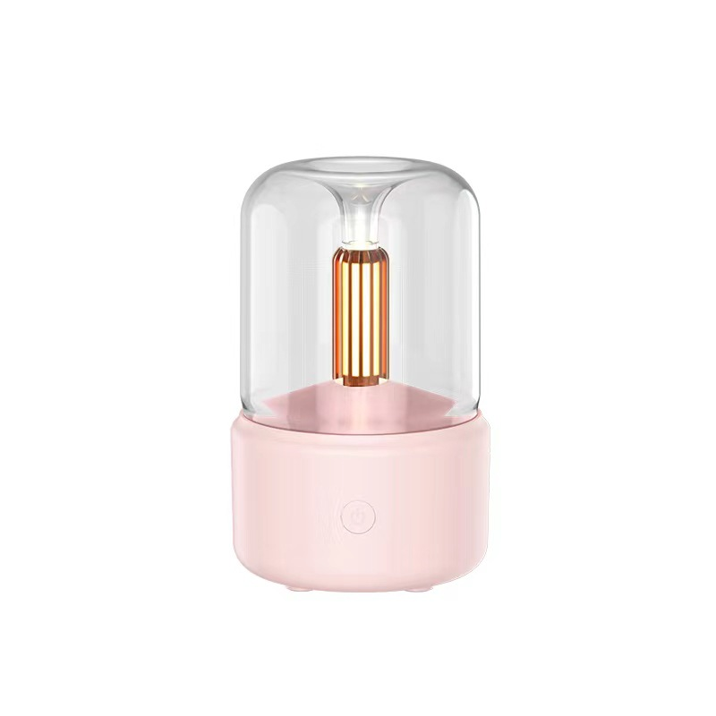 Retro Air Humidifier and Night Light with Aromatherapy Function