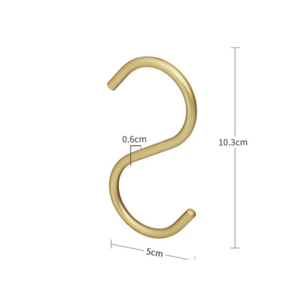 Durable S Hook Clothes Holders Set - 3 Heavy-Duty Organizers